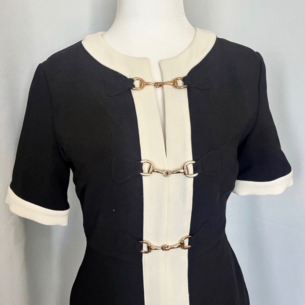 Gucci Horsebit Toggle Stretch Jersey A-line Dress - Picture 2 of 13